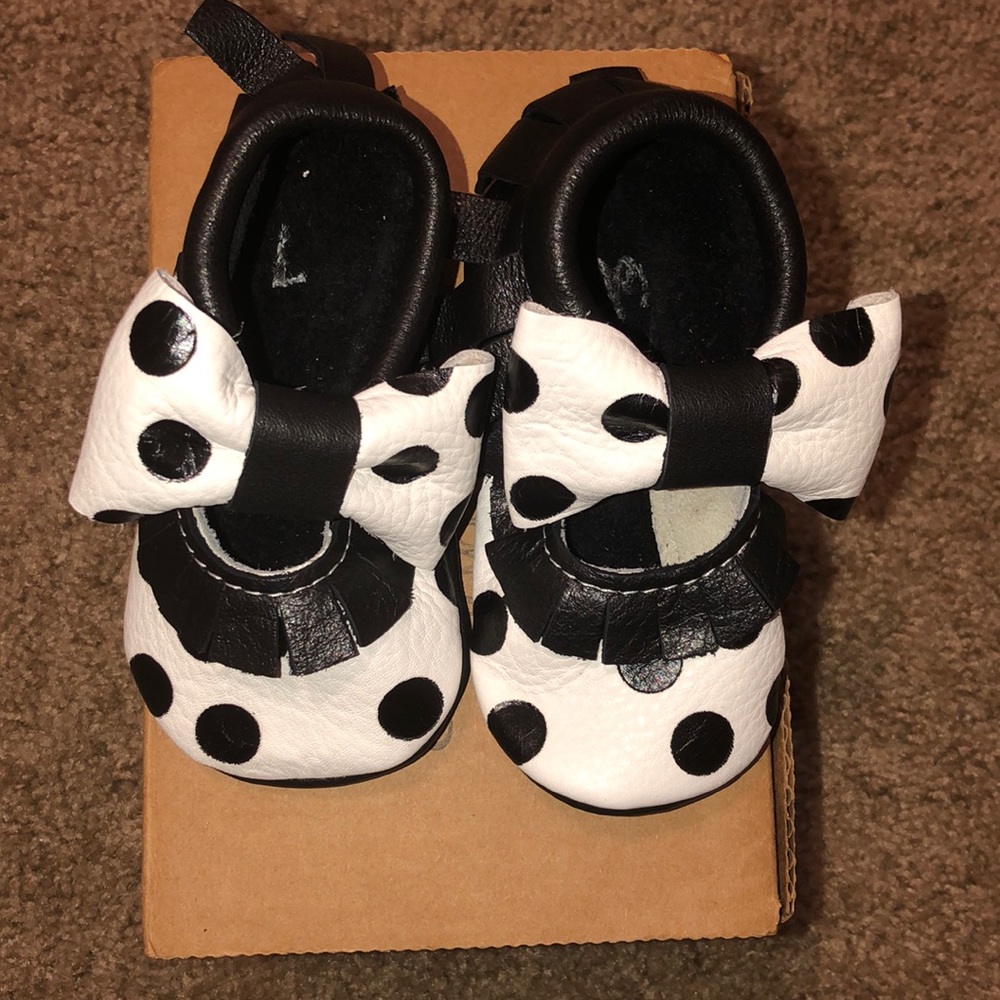 Baby Moccasins Authentic leather HAND MADE